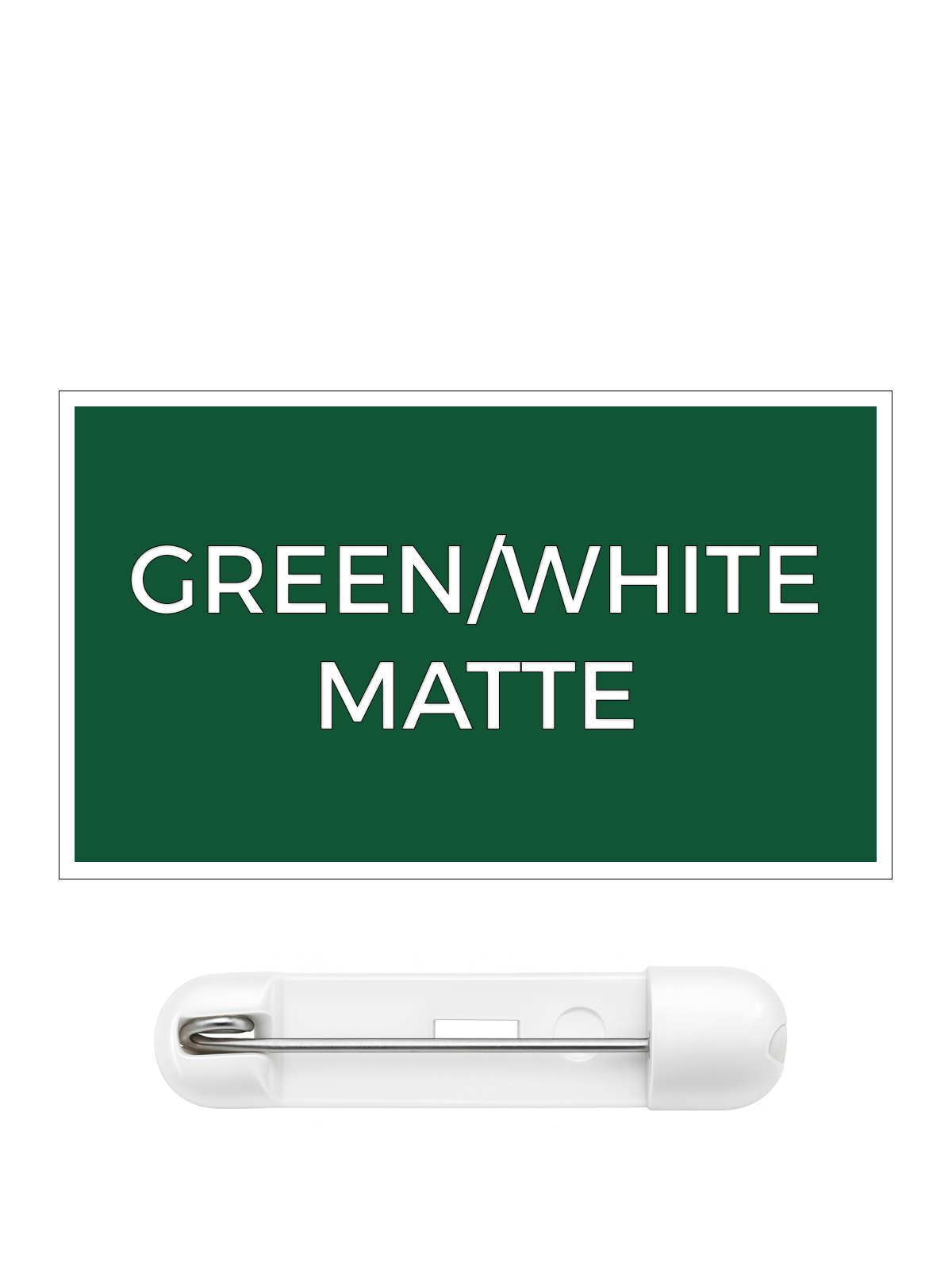 Laser Engraved Plastic Name Tags