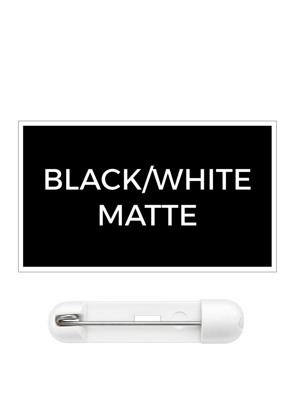 Laser Engraved Plastic Name Tags