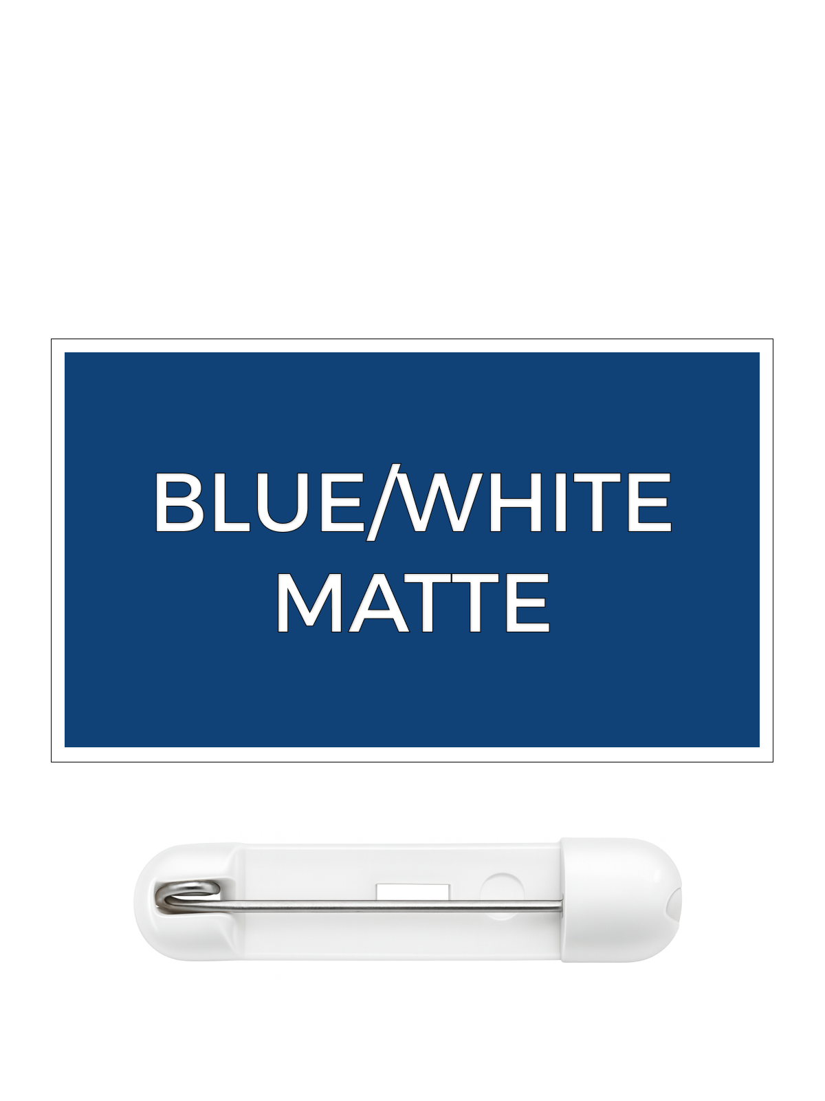 Laser Engraved Plastic Name Tags