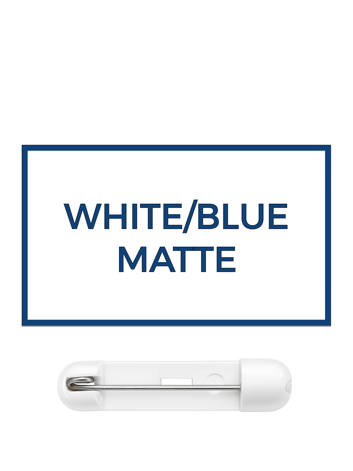 Laser Engraved Plastic Name Tags