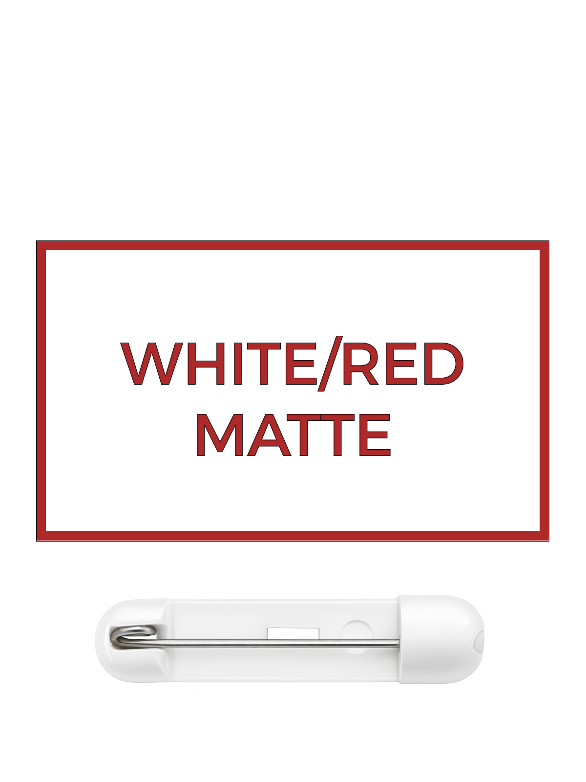 Laser Engraved Plastic Name Tags