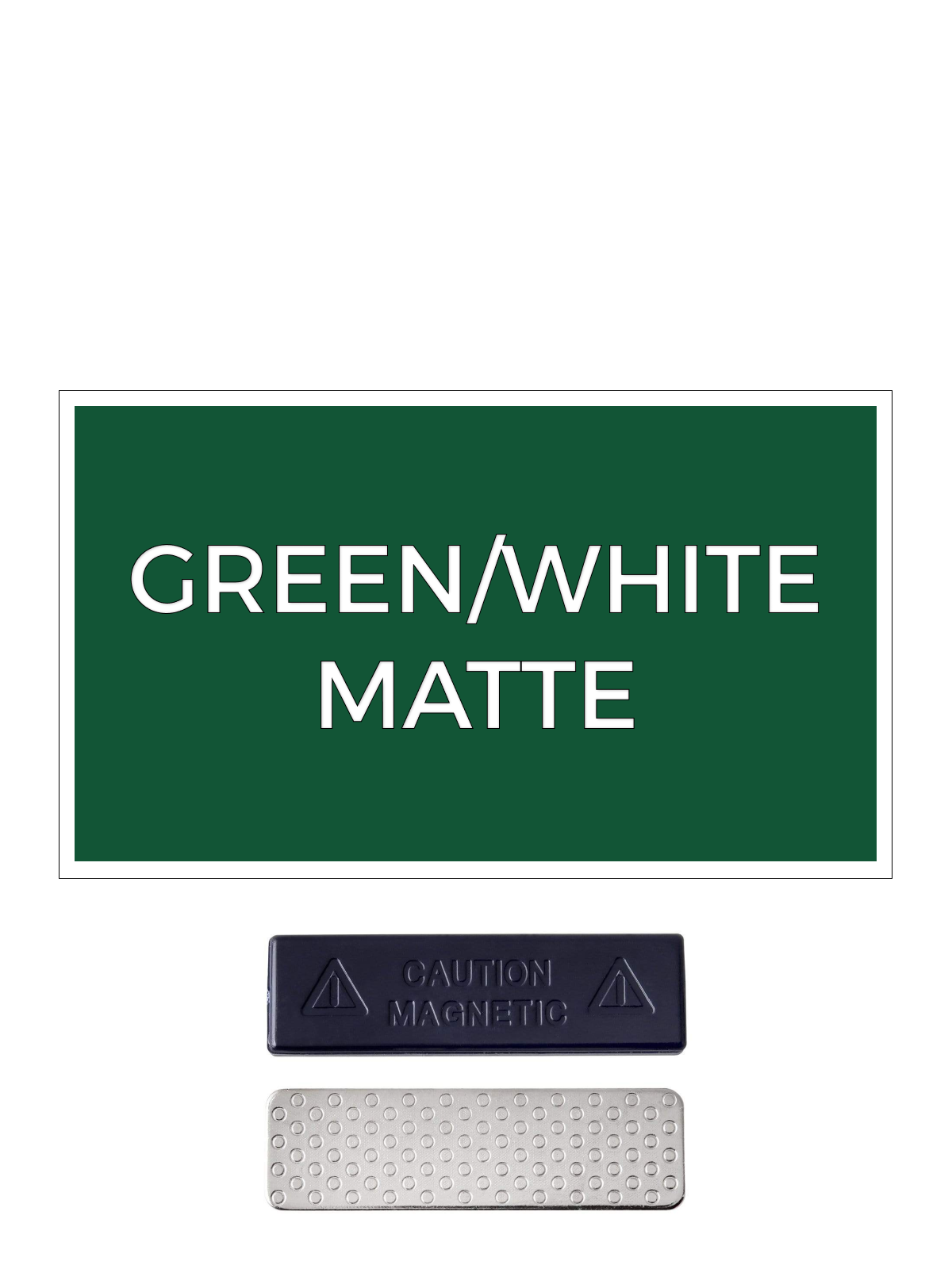 Laser Engraved Plastic Name Tags