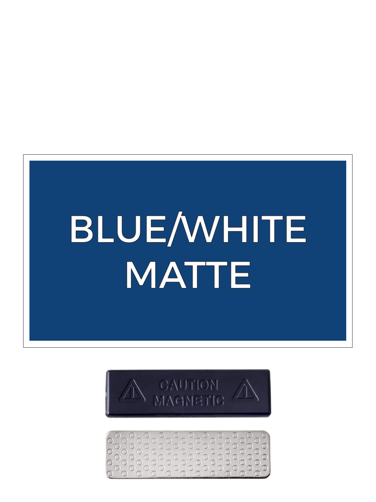 Laser Engraved Plastic Name Tags