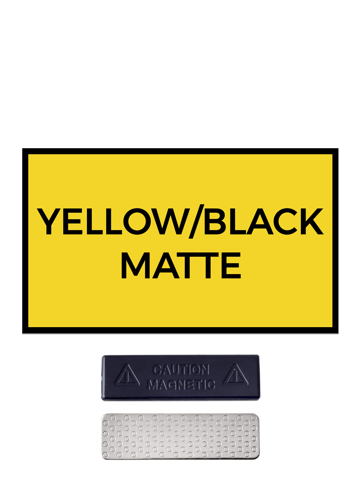 Laser Engraved Plastic Name Tags