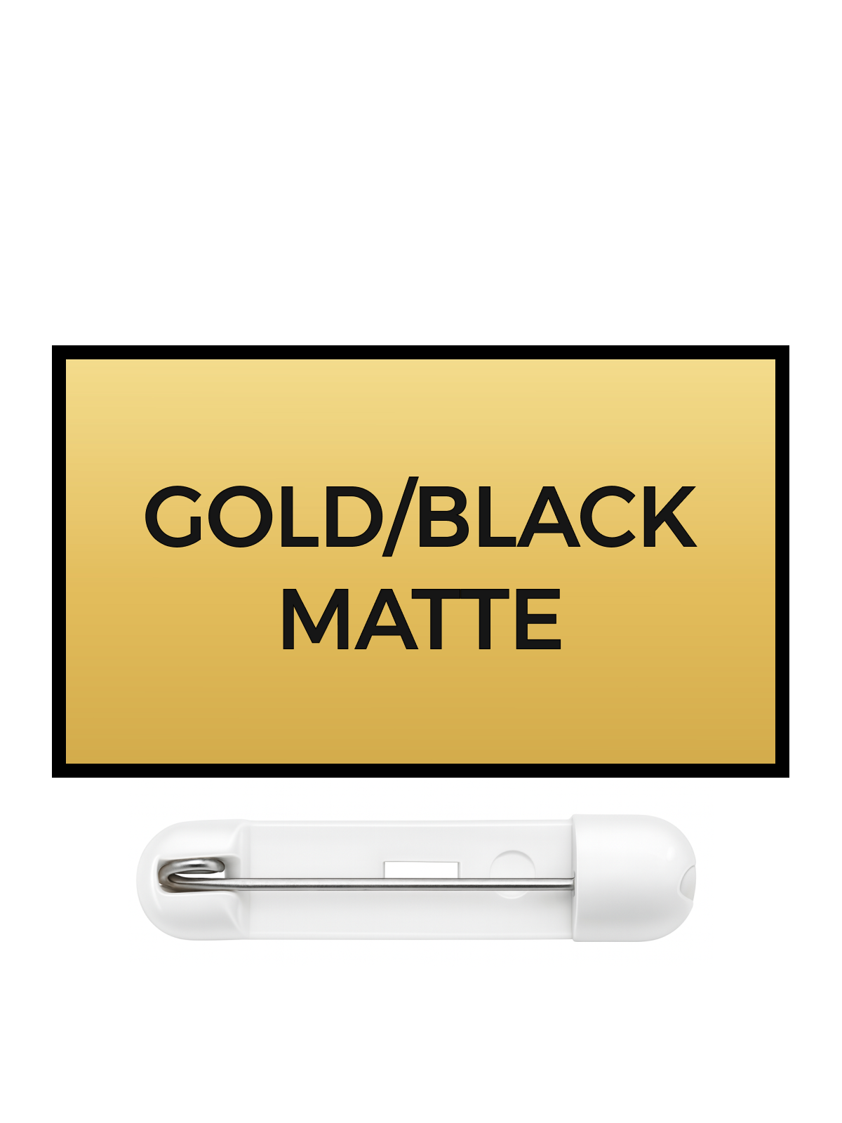 Laser Engraved Plastic Name Tags