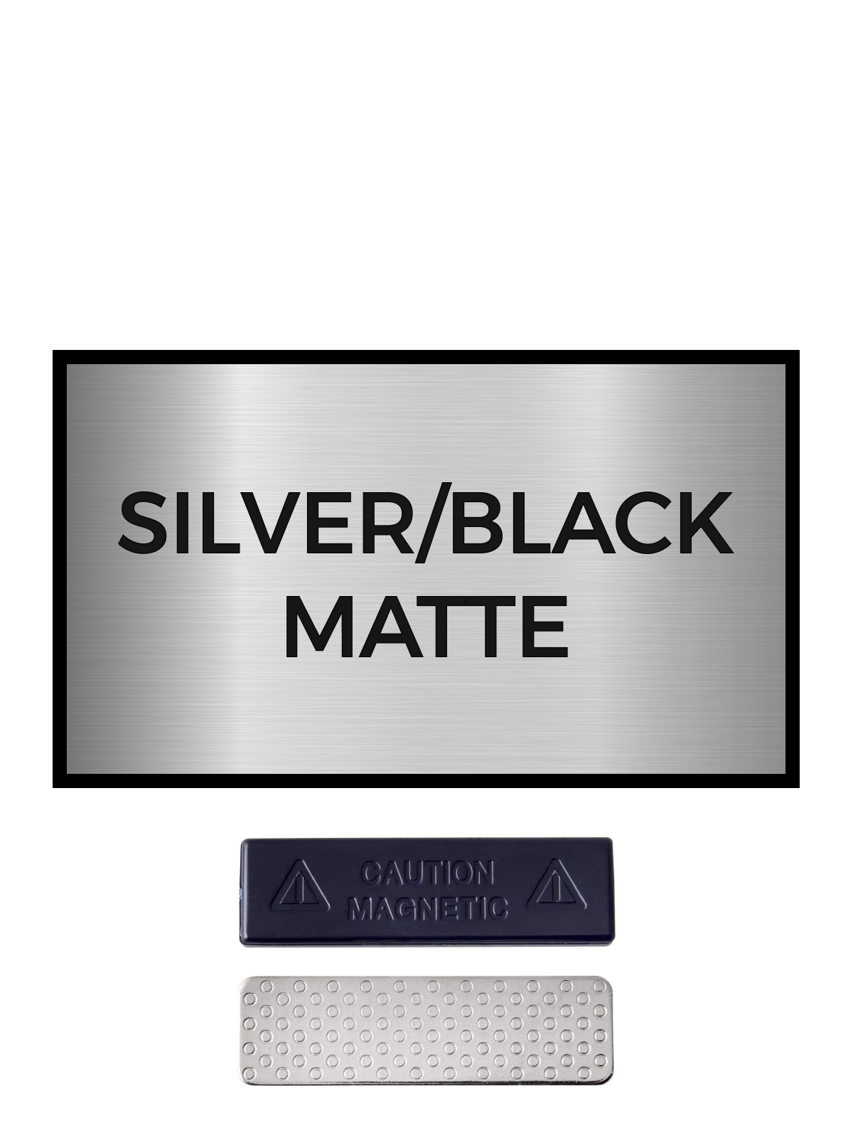 Laser Engraved Plastic Name Tags