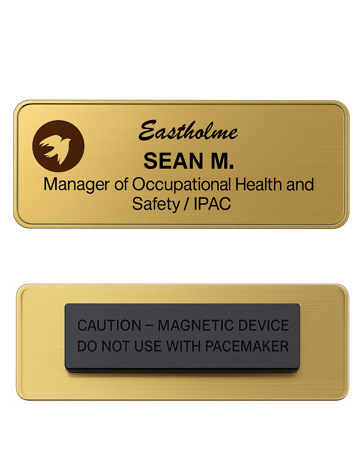 Metal Sublimated Name Tags