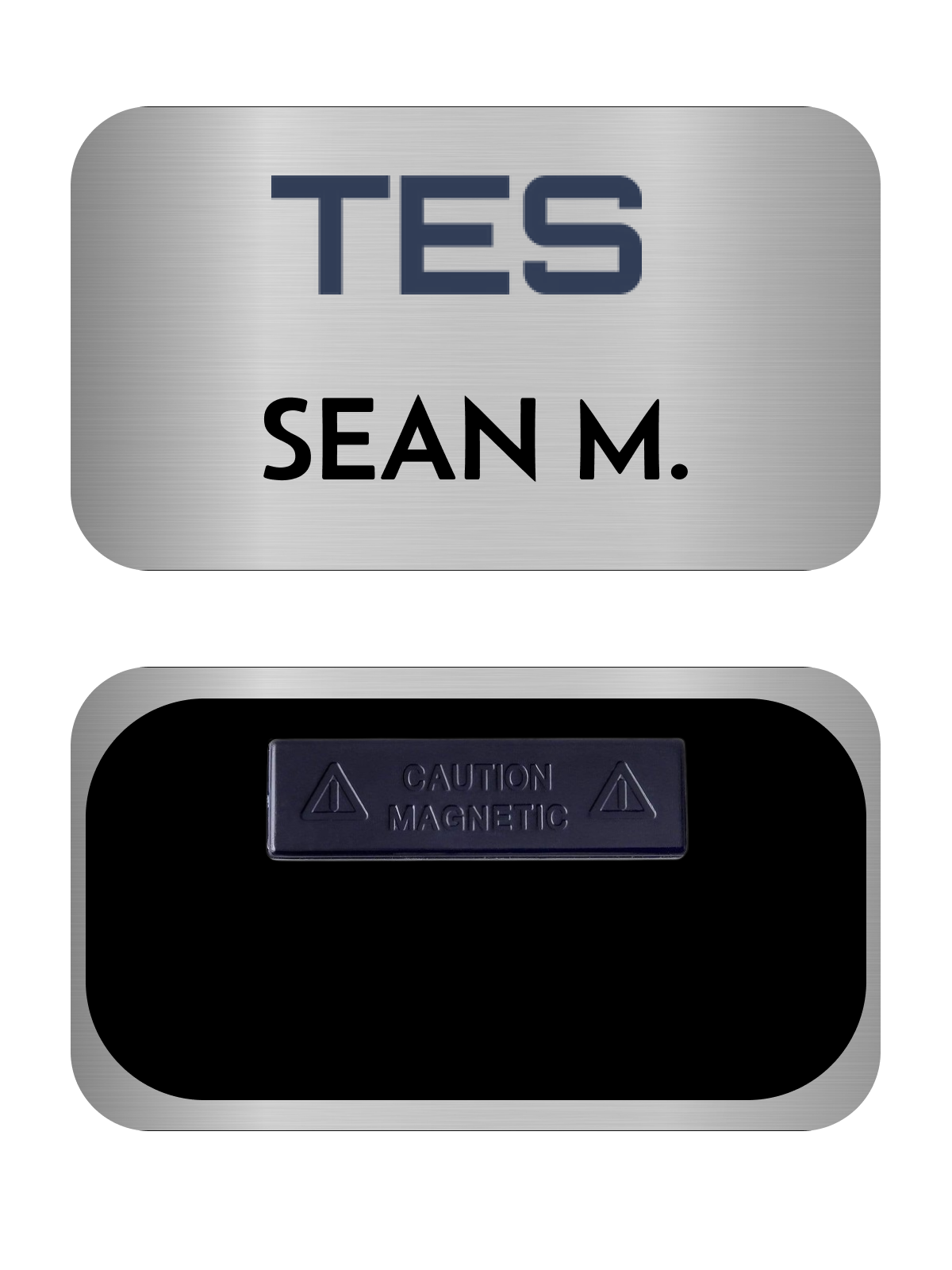 Metal Sublimated Name Tags