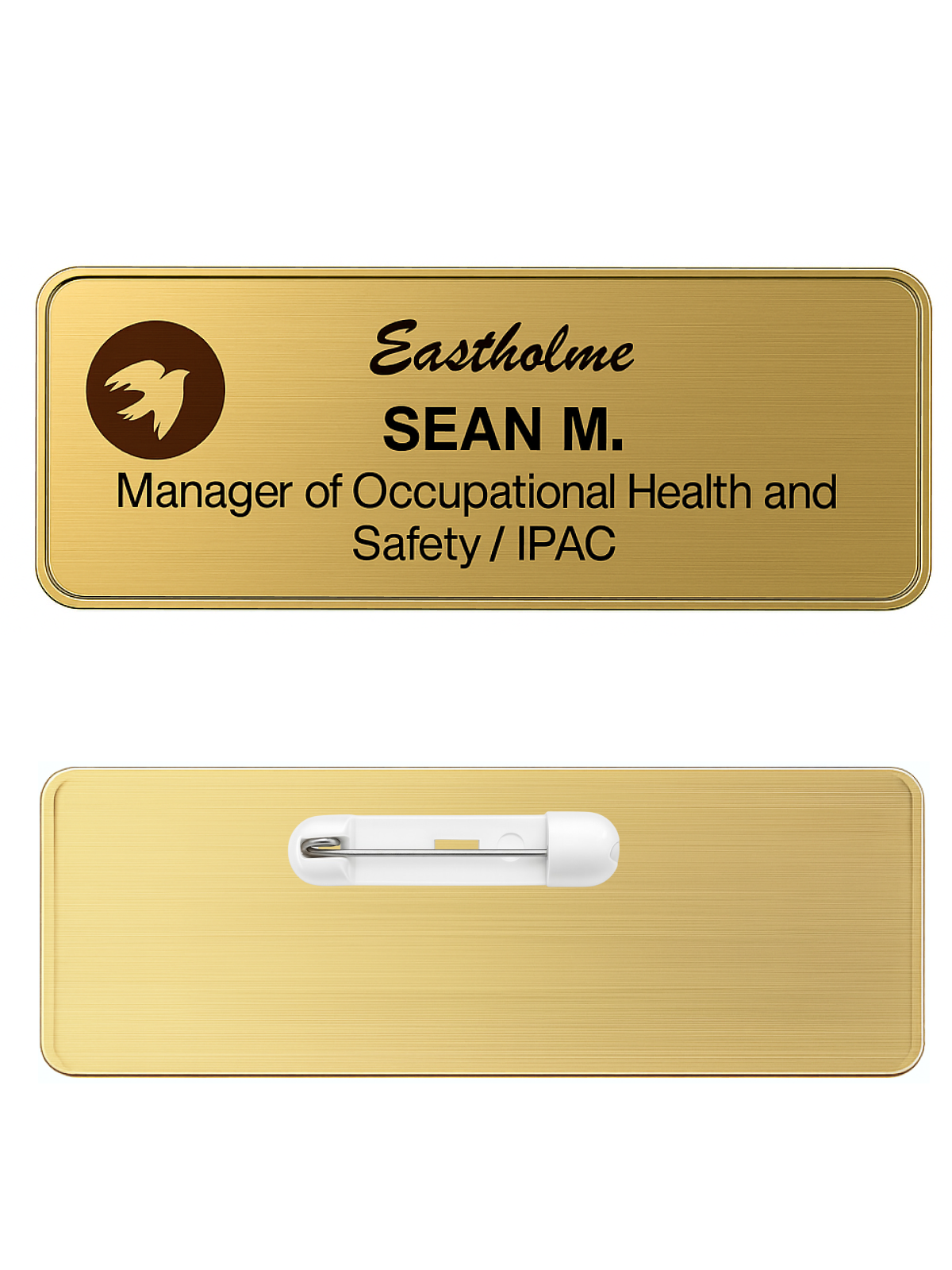 Metal Sublimated Name Tags