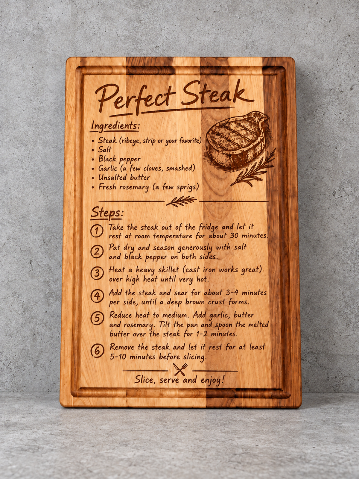 Maple Meat Cutting Board