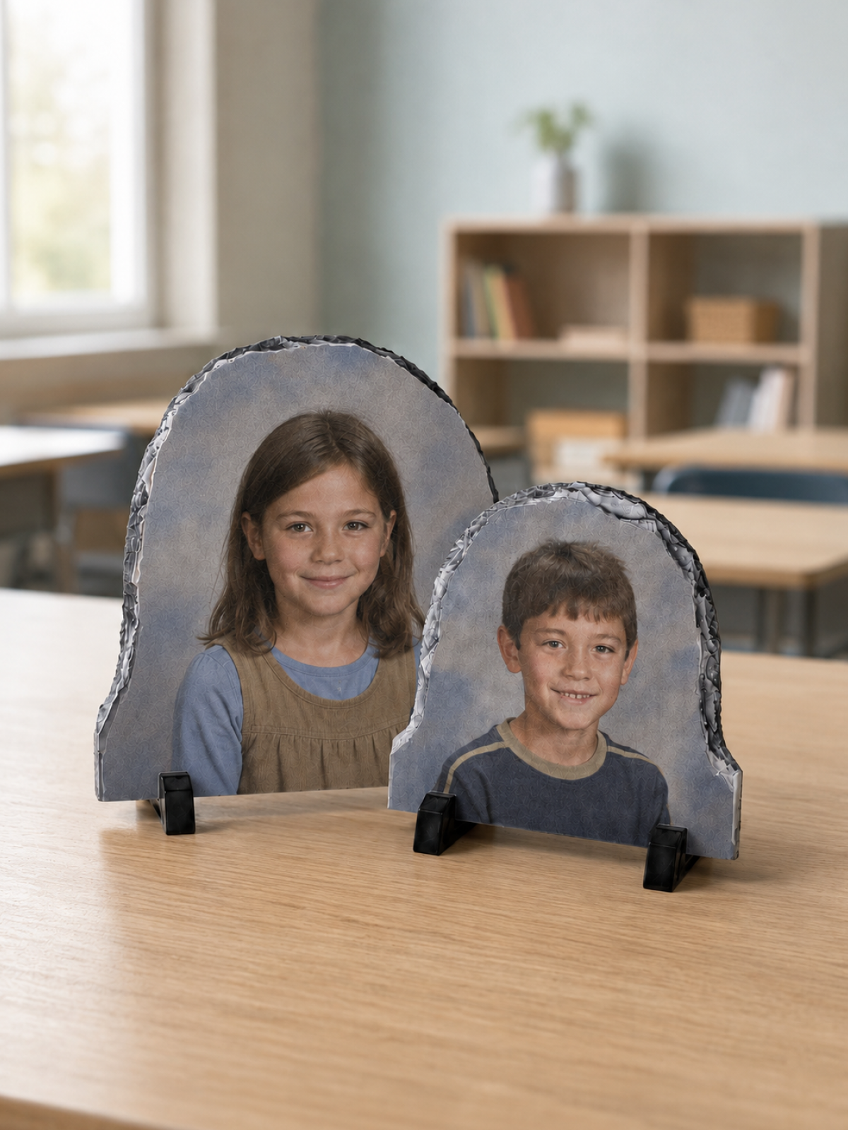Sublimated Bell Photo Slate