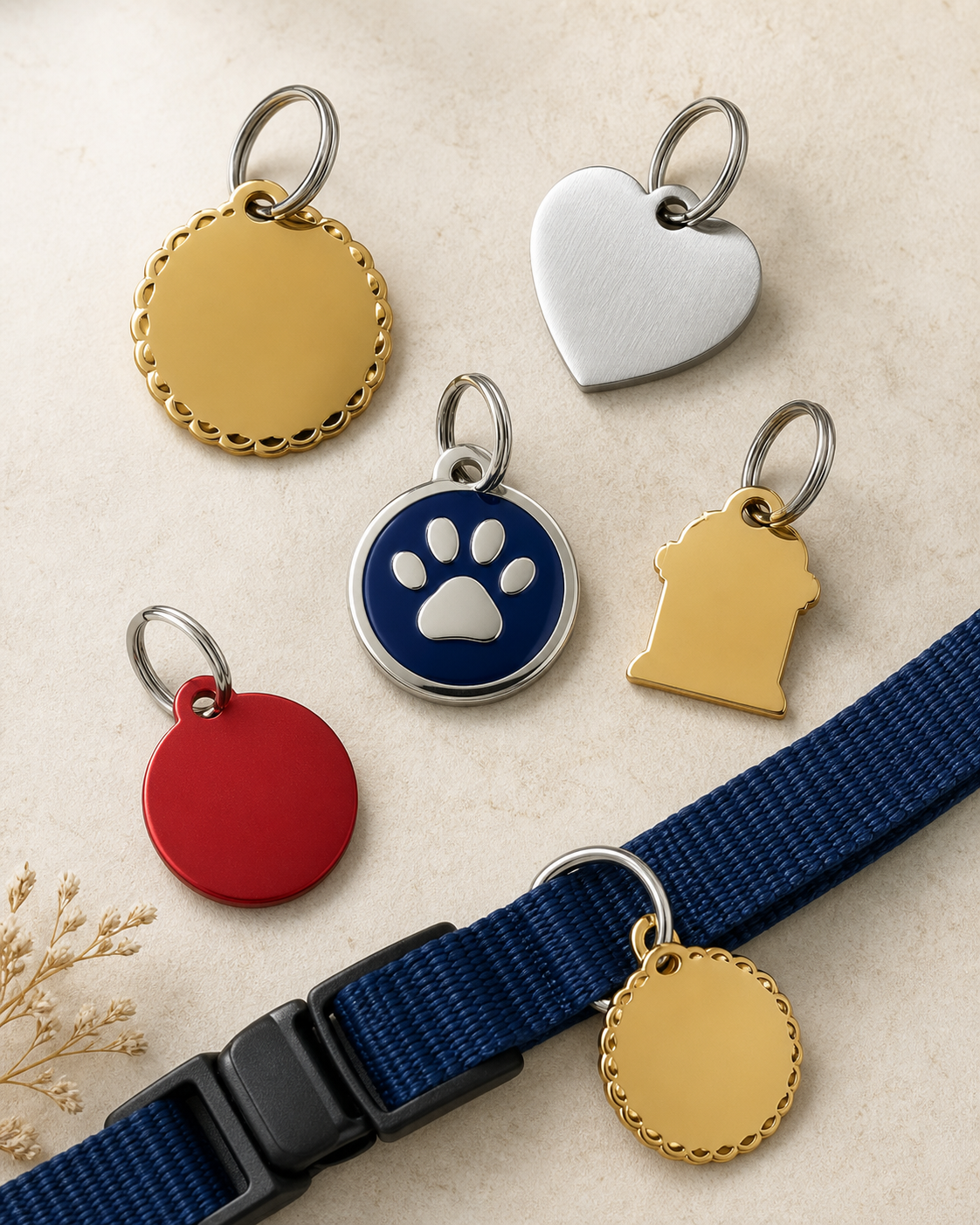 Pet Name Tags