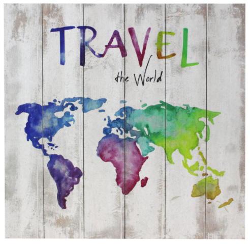 Travel the World Sign