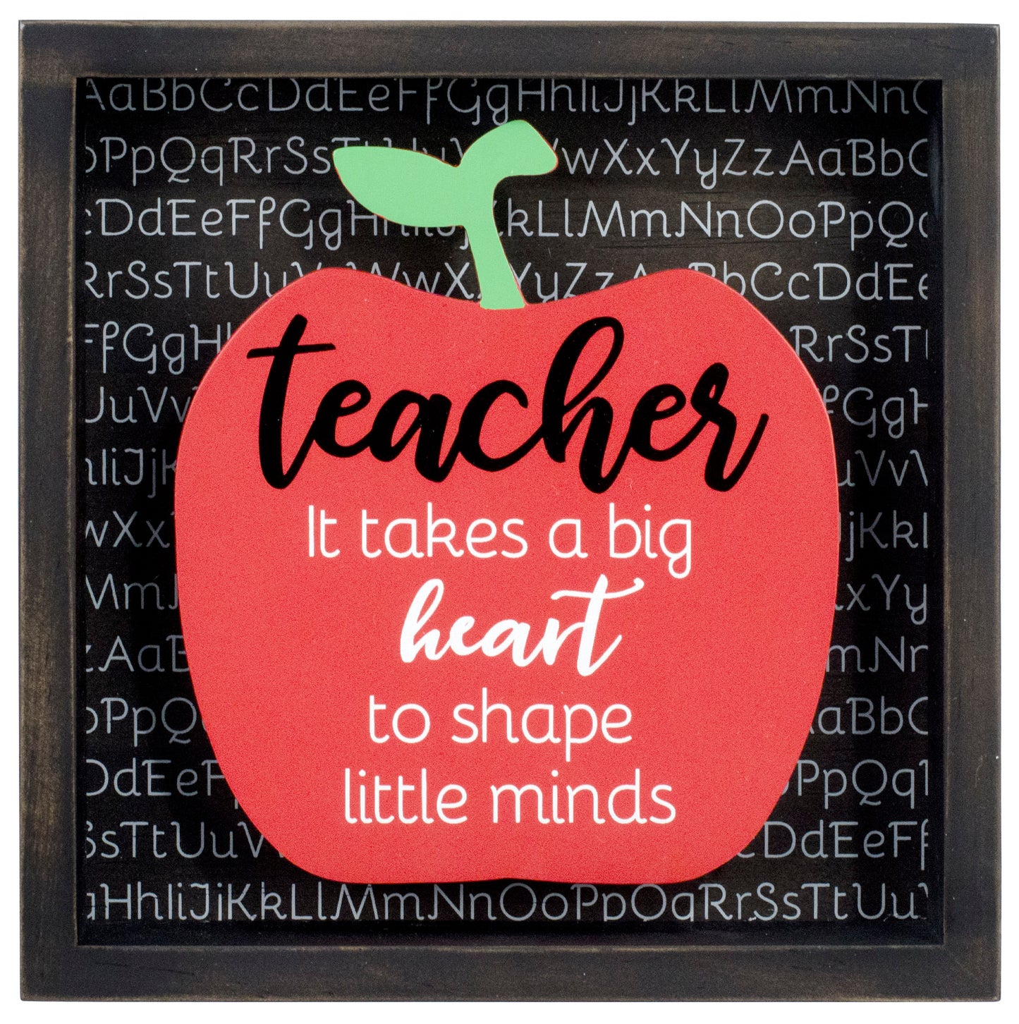 Malden Teacher Framed Apple