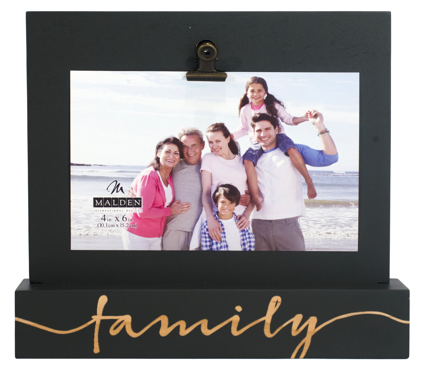 Malden 4x6 Family Shelf Photo Frame