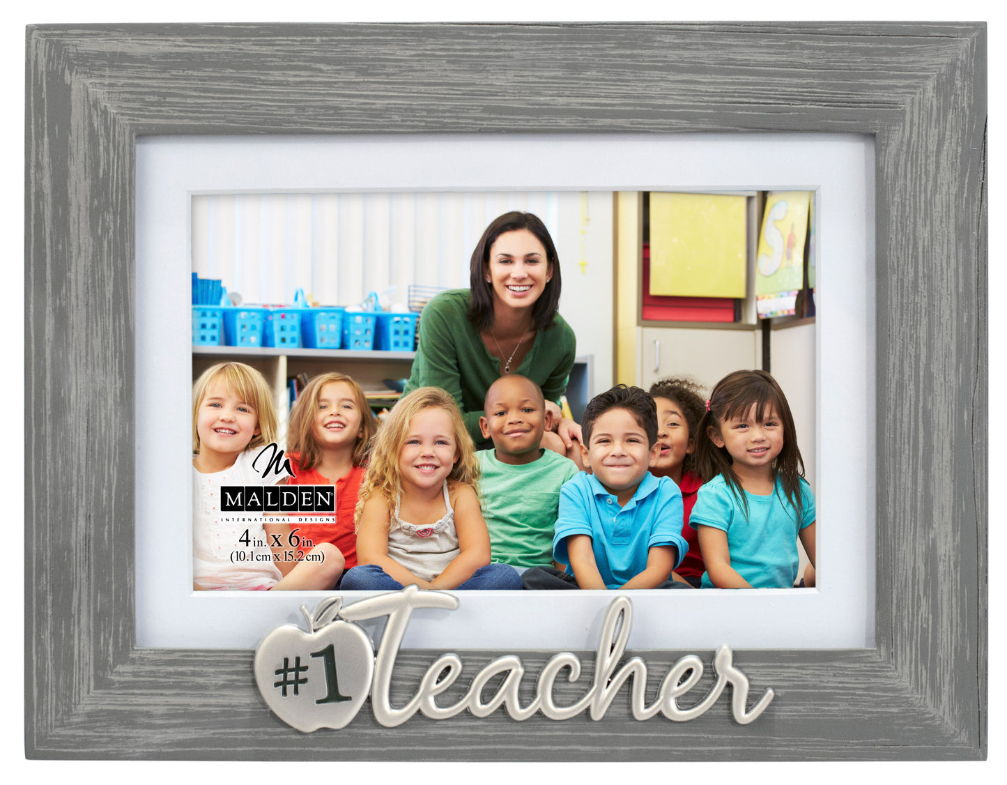 Malden 4x6 #1 Teacher Photo Frame