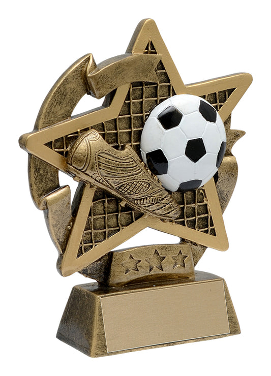 Star Gazer Soccer Trophy